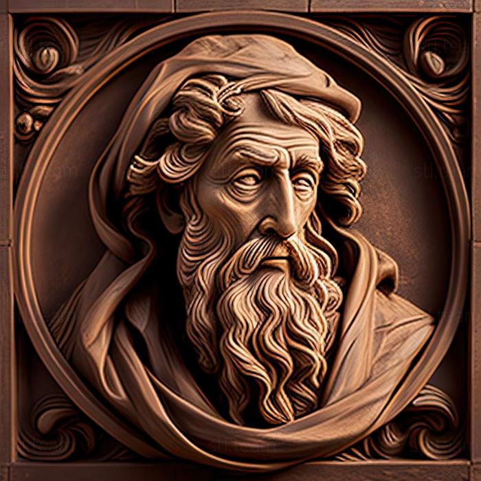 3D модель Abraham Father of the Jewish nation and also father of (STL)